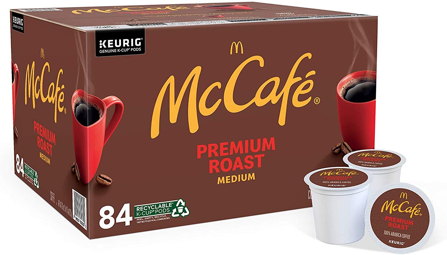  McCafe Premium Medium Roast K-Cup Coffee Pods