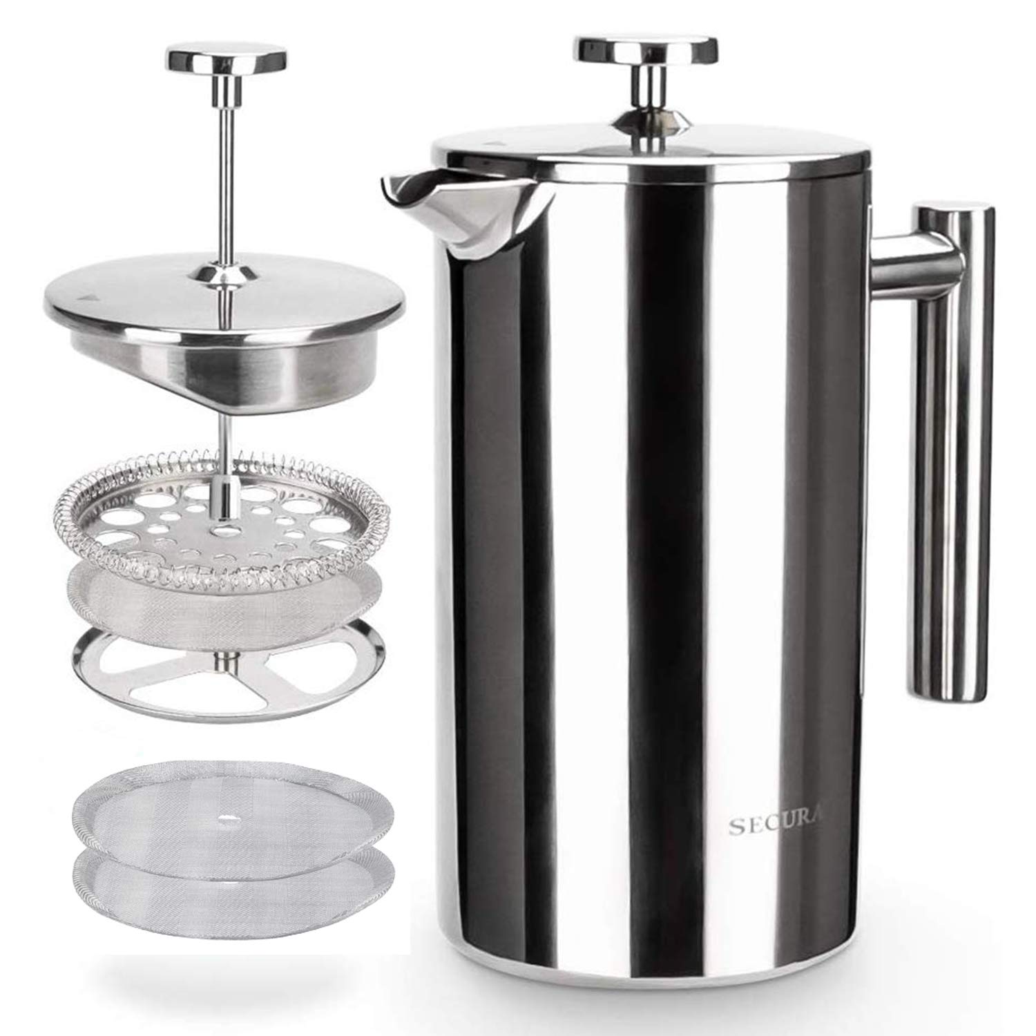  Secura French Press Coffee Maker