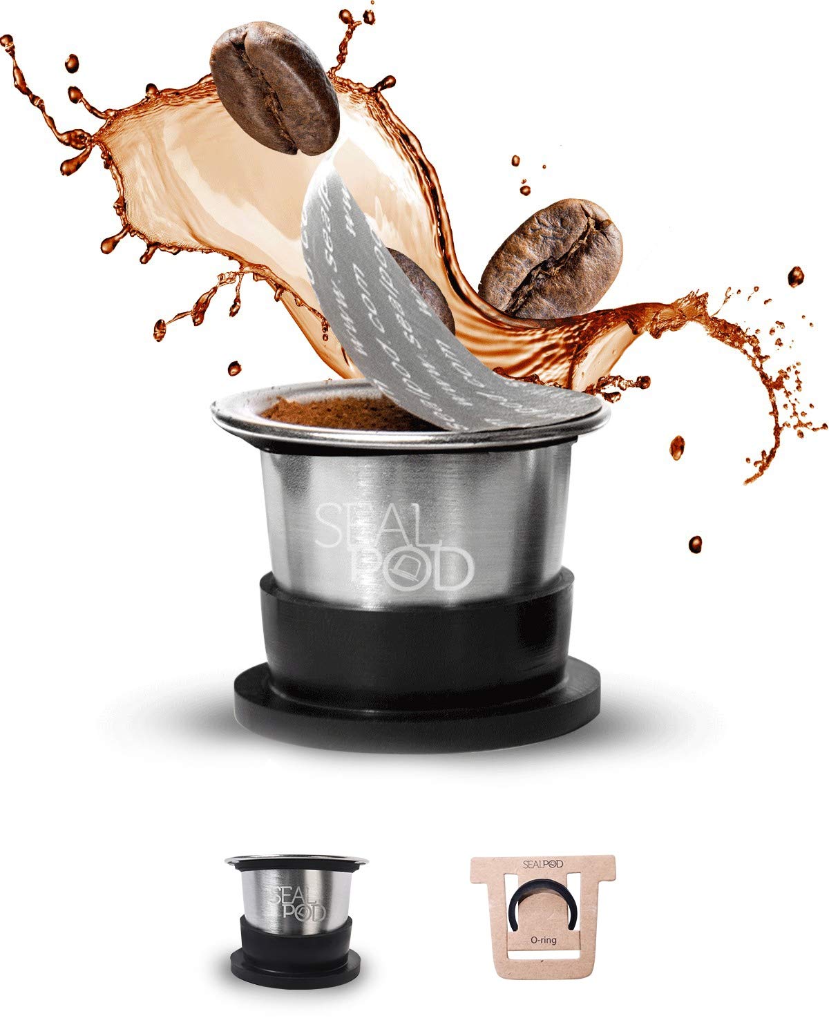 SEAL POD Reusable Nespresso Capsules