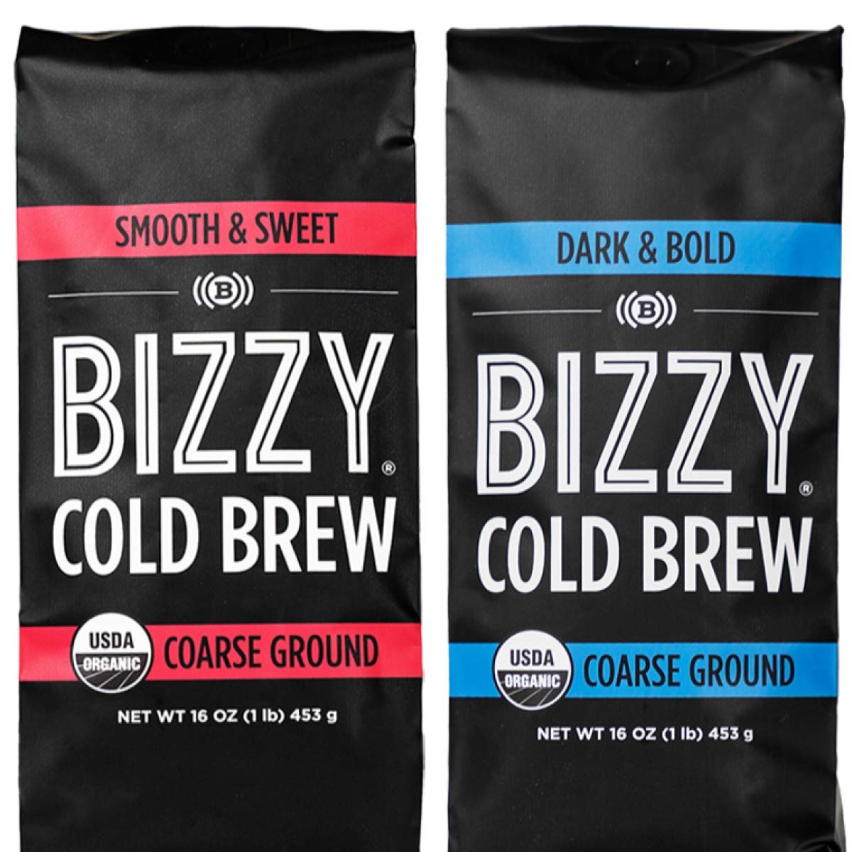 Bizzy Organic Ground Coffees for Cold Brew
