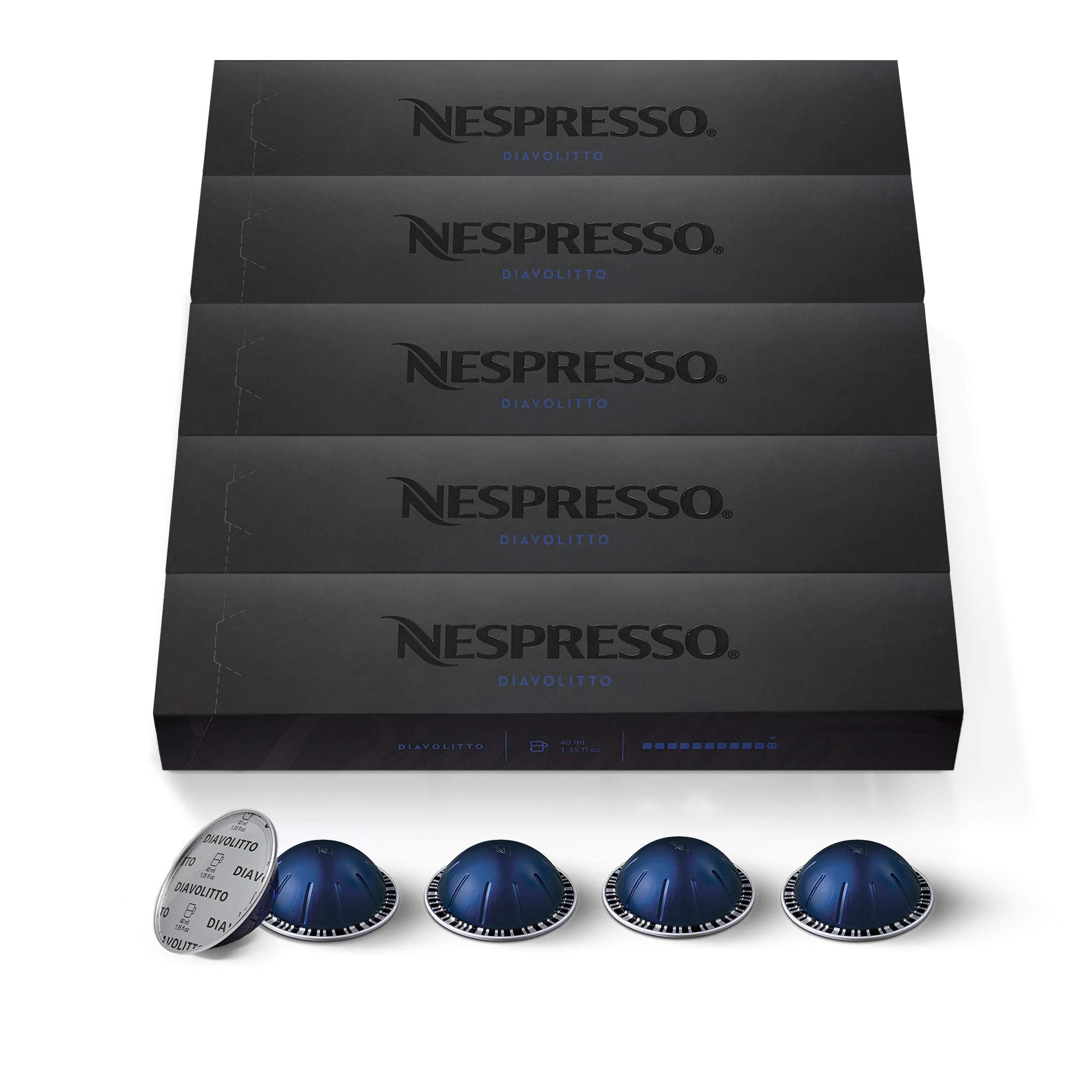  Nespresso Capsules VertuoLine Diavolitto