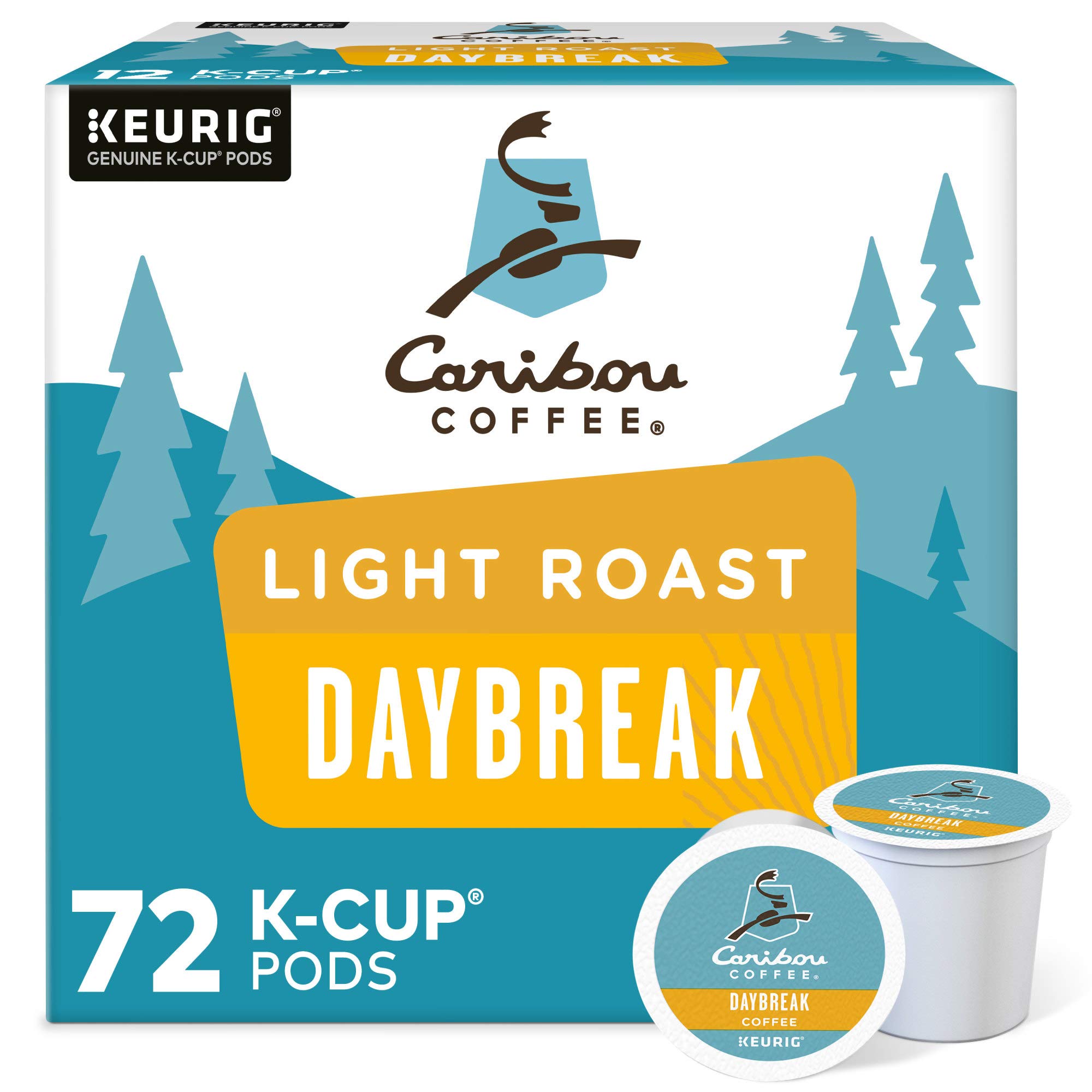 Caribou Light Roast K-cup Coffee