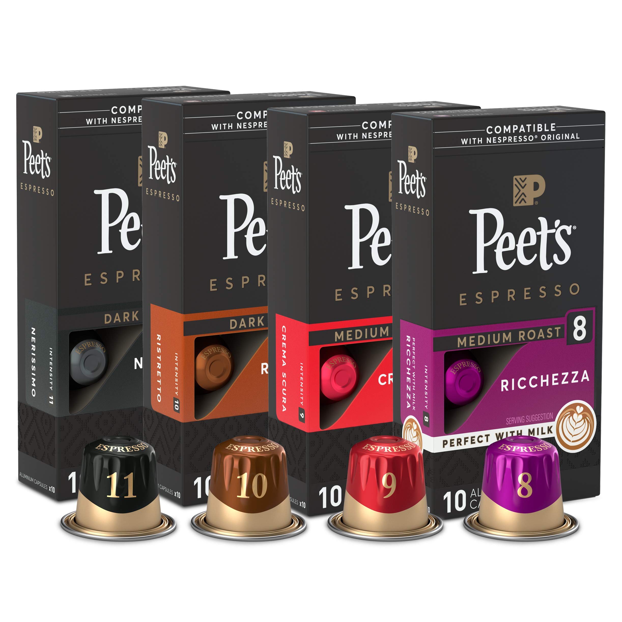  Peet's Coffee Espresso Capsules