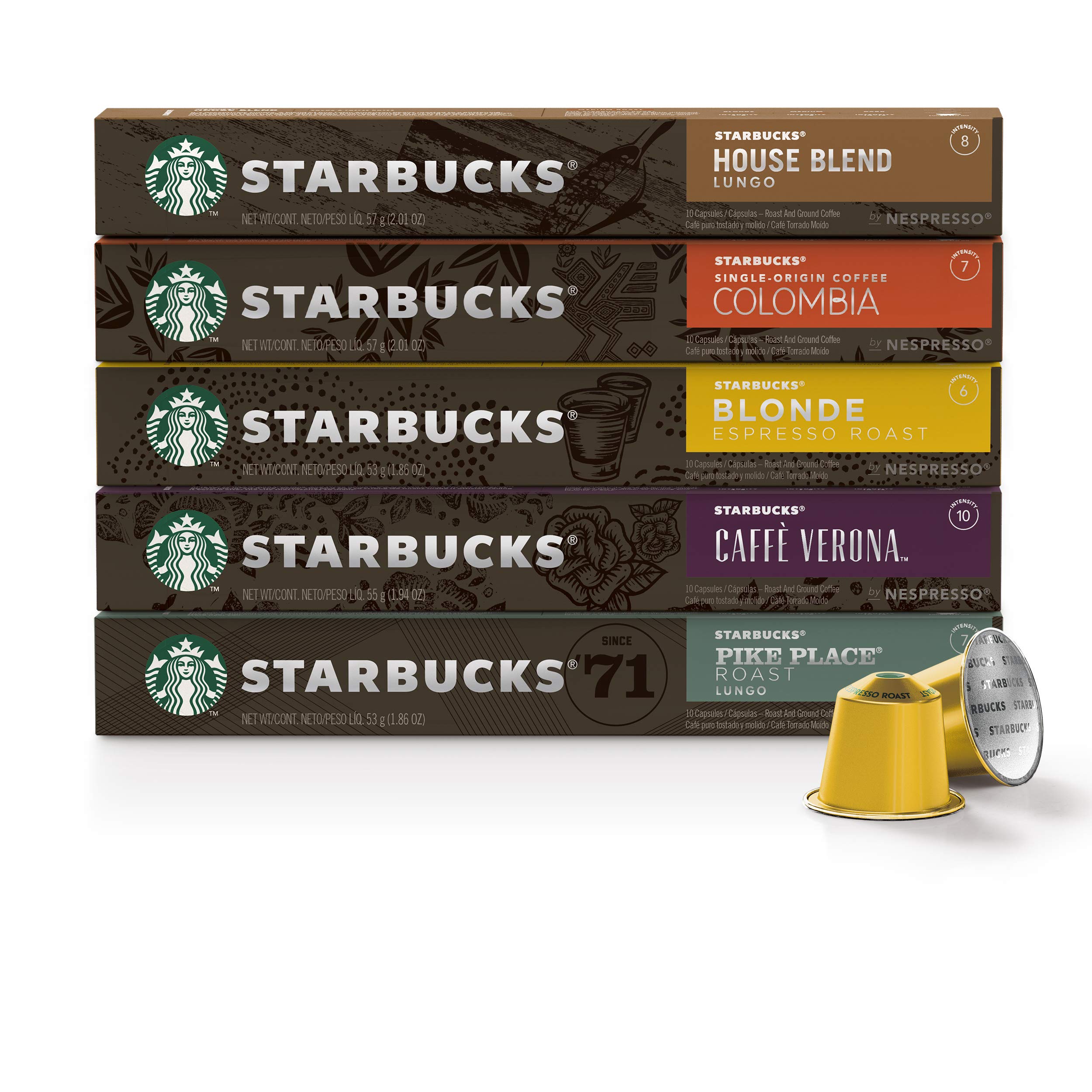 Starbucks by Nespresso, Favorites Variety Pack