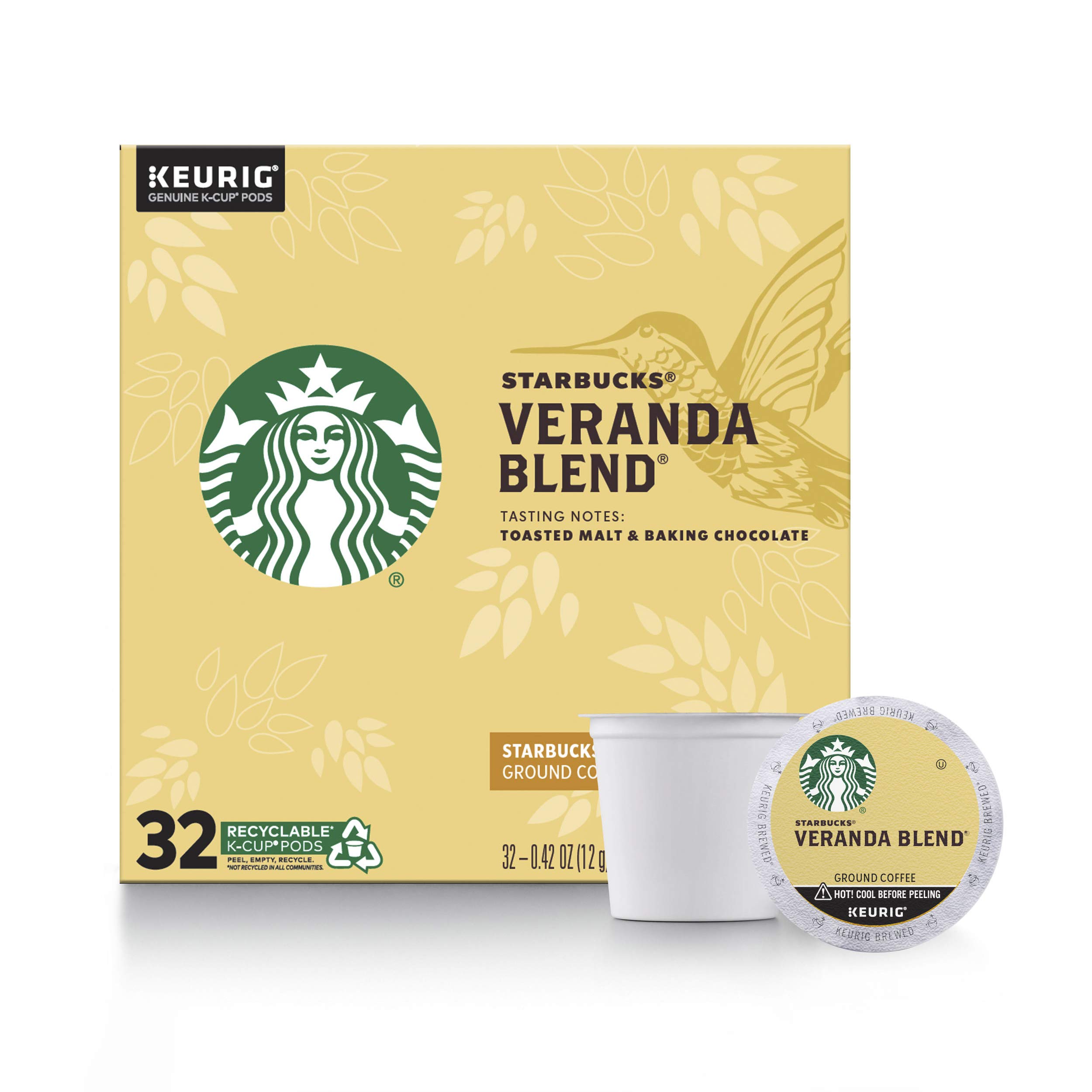 Starbucks Blonde Roast K-Cup Coffee Pods