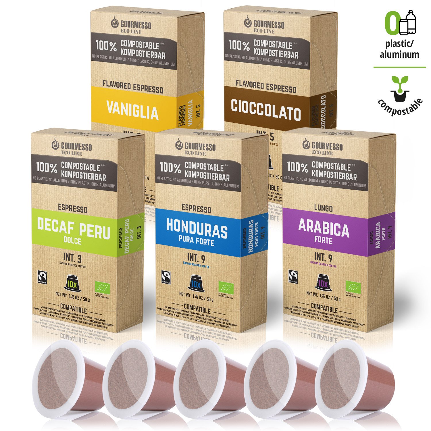 Gourmesso Nespresso Compatible Pack